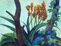 Agave 2 (selva) 92x131 cm acrÃ­lico/lienzo 2015